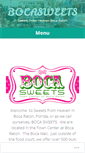 Mobile Screenshot of bocasweets.com
